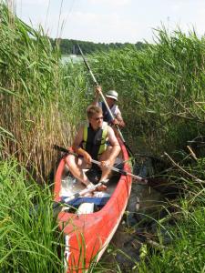 Paddling in the Mazuria