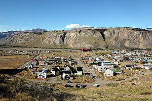 A view over El Chalten.