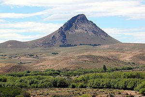 Dry mountain scenery in Argentina.