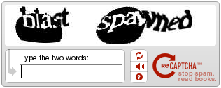reCAPTCHA screenshot