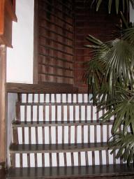 Stairs at Ninjadera temple