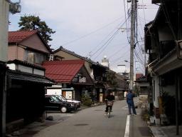 A view from a street at Teramachi