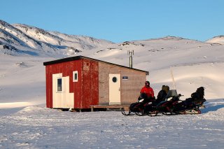 White wilderness in Greenland