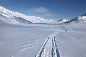 White wilderness in Greenland