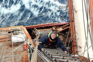 Sailing across the Atlantic