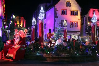 Christmas lights in Alsace