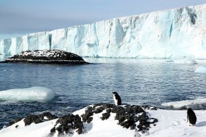 The end of the Antarctic summer