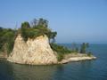 A cliff on the Notojima island