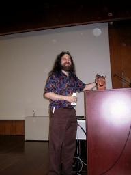 RMS and the GNU mascot